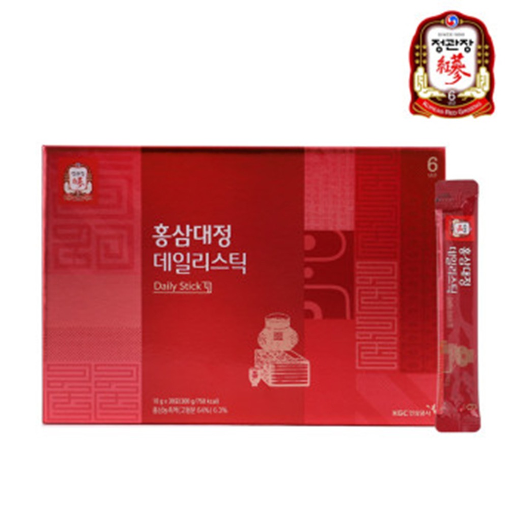 [정관장] 홍삼대정 데일리스틱 (10g*30포, 쇼핑백)